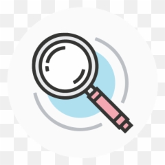 Youtube Optimization For Your Video And Channel - Transparent Background Cartoon Glass Icon Magnifying Clipart png