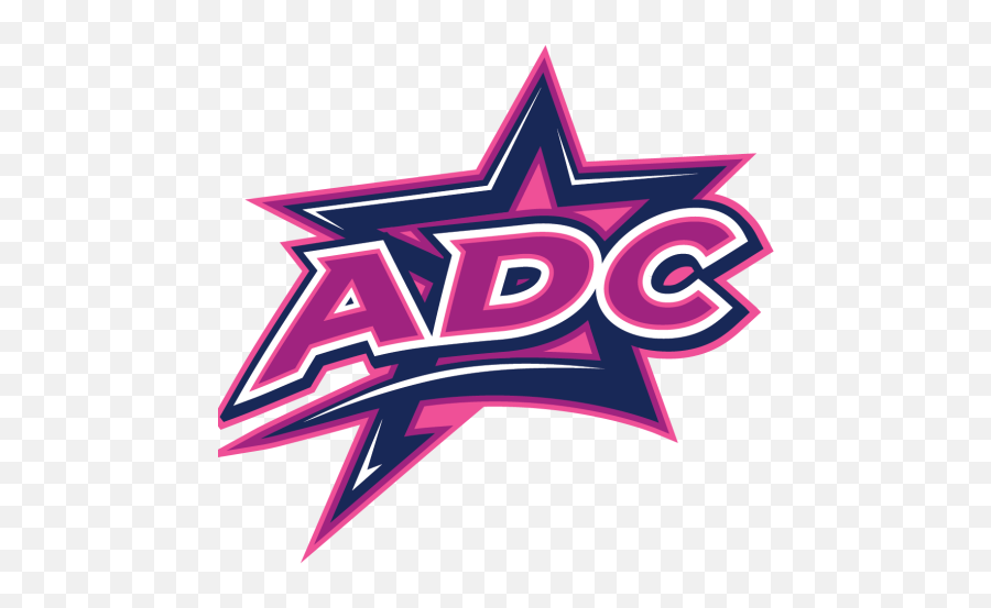 Cropped - Adciconlogofullcolorpng Adc Allstarz Cheer Girly,Cheer Icon