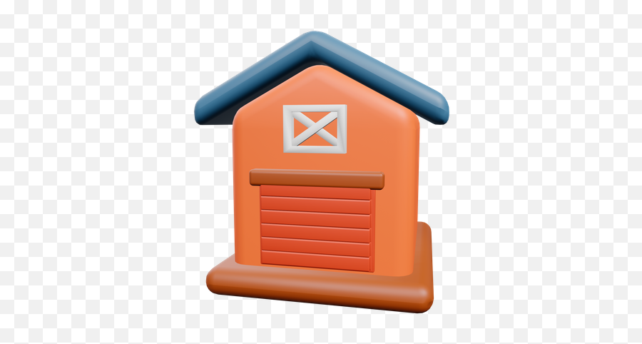 Farmhouse Icon - Download In Doodle Style Doghouse Png,Bird Feeder Icon