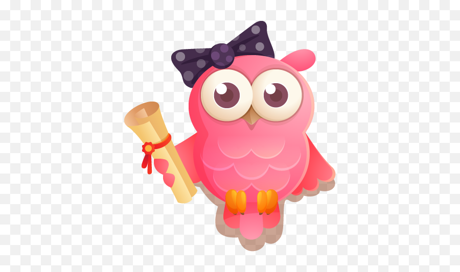 Prescholars Nursery Education Owl Icon - Cartoon 414x452 Girly Png,Nursery Icon