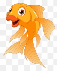 Goldfish Clipart - Clipartworld Goldfish Vector Png,Goldfish Icon