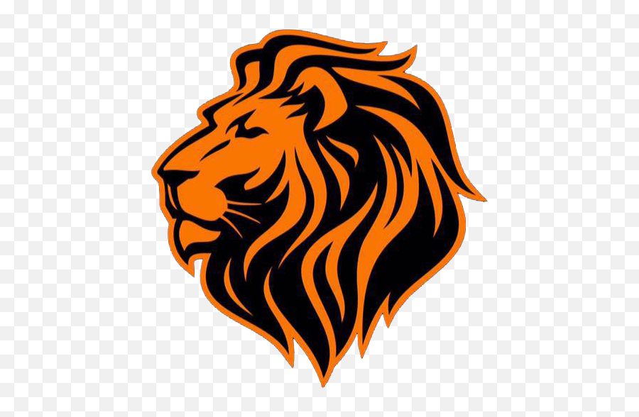 Red Lion Head Logo - Lion Head Logo Png,Lion Head Logo