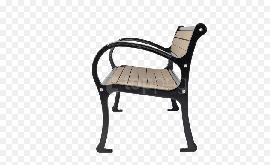 Free Png Park Bench Image With - Park Bench Side View Png,Park Bench Png