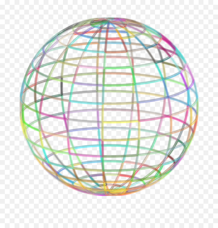 Beach Ball Wireframe Icons Png - Geometric Sphere Transparent,Ball Png