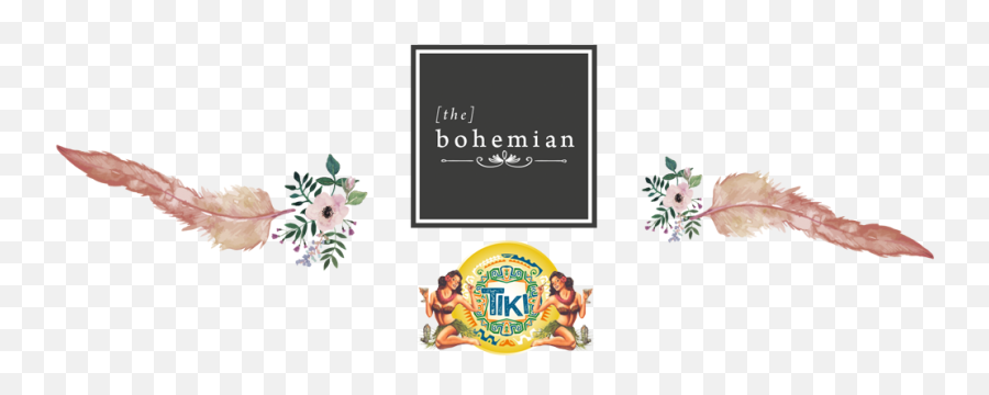 The Bohemian - Floral Design Png,Boho Logo