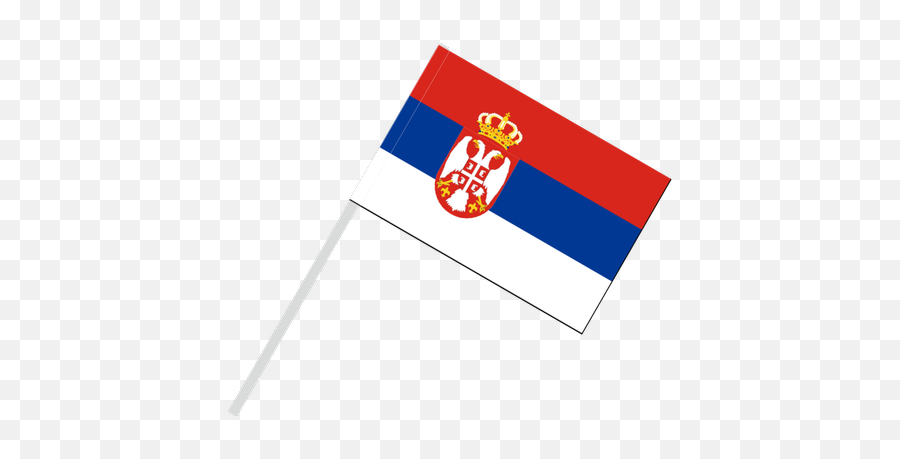 Serbia - Flag With Flagpole Tunnel Buyflagseu Serbia Flag Png,Flag Pole Png