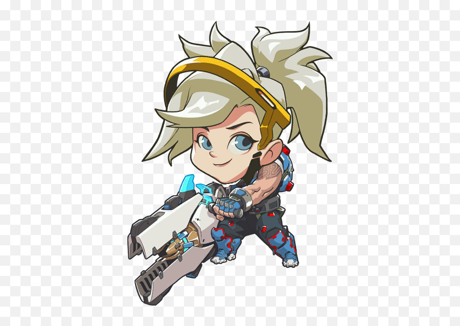 Mercy Has Been Working Out - Overwatch Mercy Cute Spray Zarya Overwatch Cute Spray Png,Mercy Png