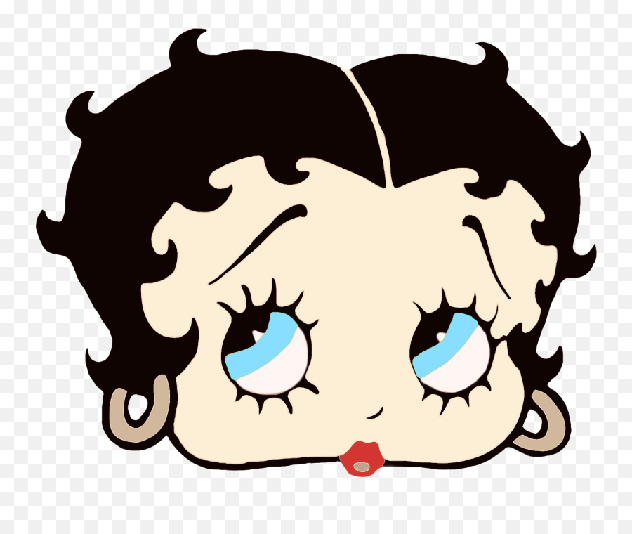 Betty Boop Head Clipart - Betty Boop Face Png,Betty Boop Png