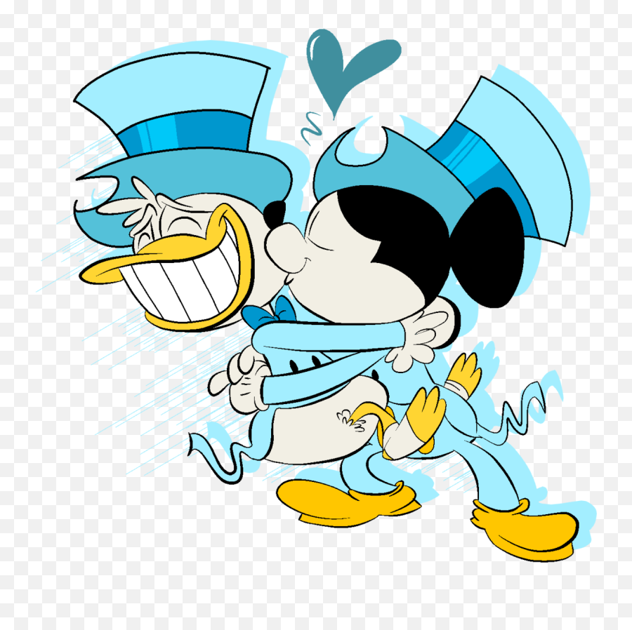 Tumblr Transparent Disney Christmas Png - Donald Duck X Mickey Mouse,Christmas Png Transparent