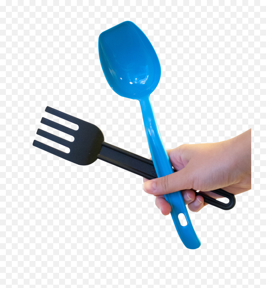 Spoon And Fork In Hand Png Image - Fork,Fork Transparent