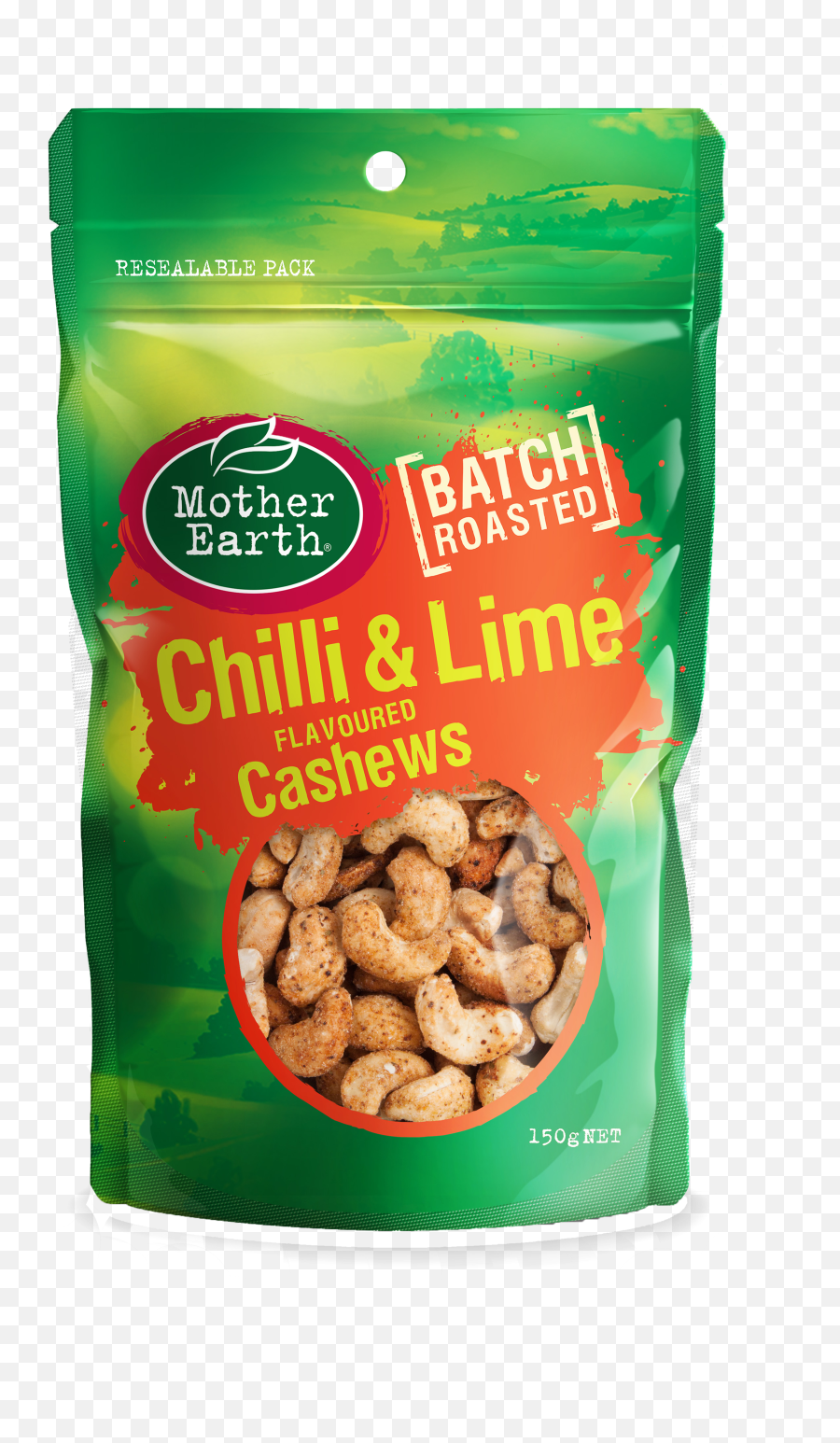 Chilli U0026 Lime Flavoured Cashews 150g - Chilli Lime Flavour Png,Cashew Png