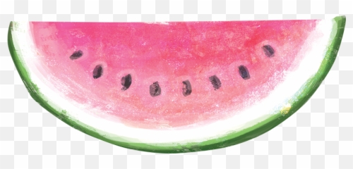 Download Watermelon Watercolor - Transparent Watercolour Background png