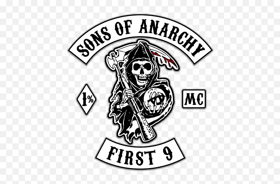 Sons Of Anarchy Logo Png Image - Clip Art,Anarchy Logo