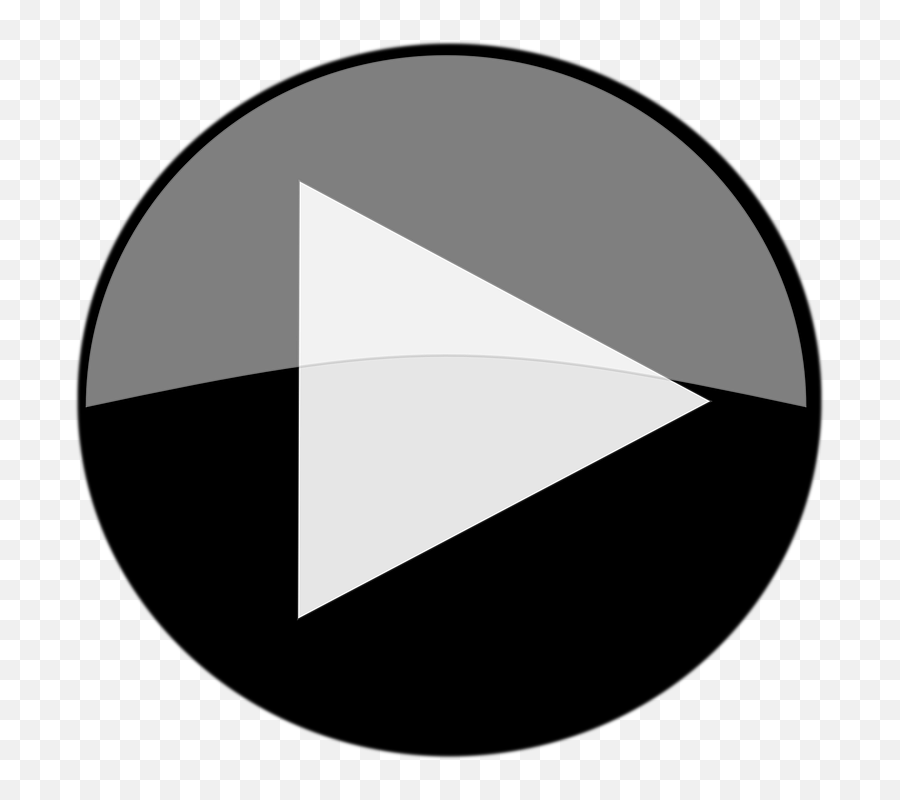 Computer Icons Youtube Play Button Clip - Play Button Png Black,Play Icon Transparent Background