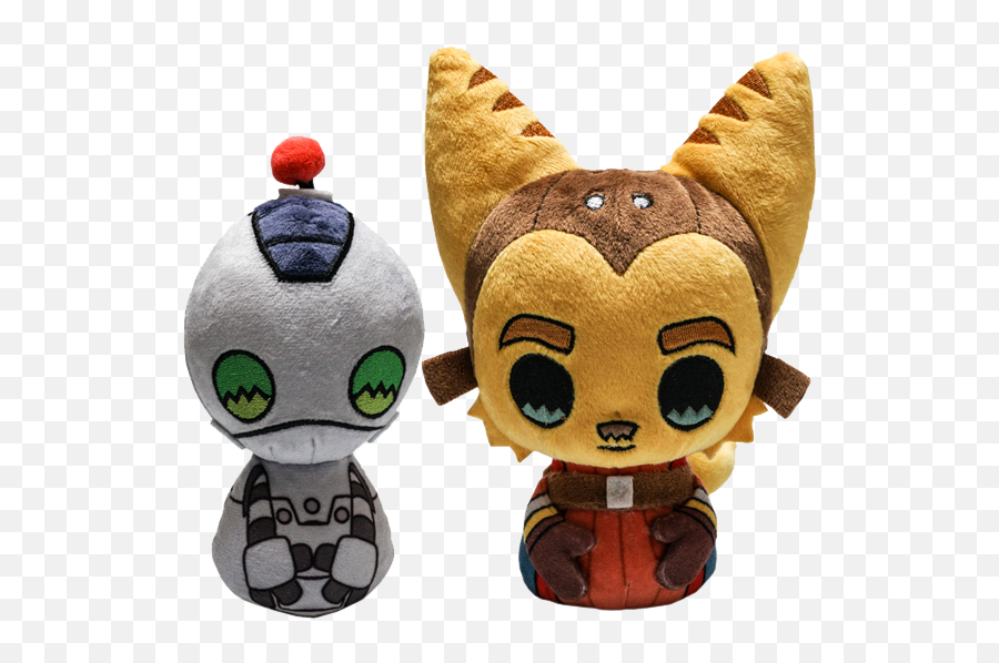 Ratchet Clank Plush Set Official - Ratchet And Clank Plush Png,Ratchet Png