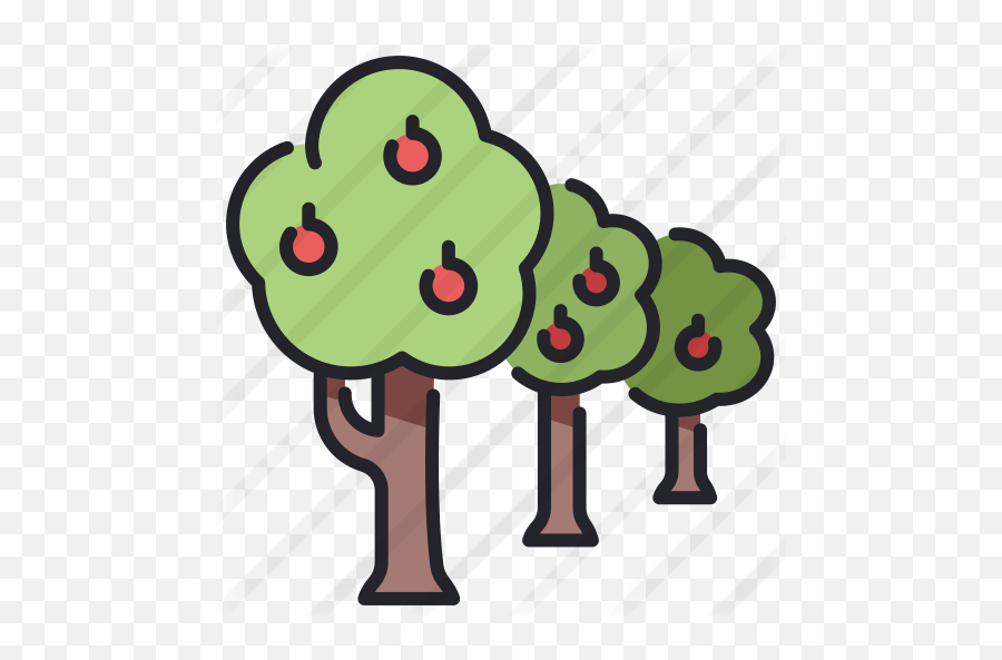 Apple Tree - Free Nature Icons Clip Art Png,Apple Tree Png