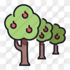 Apple Tree - Free nature icons Clip Art png