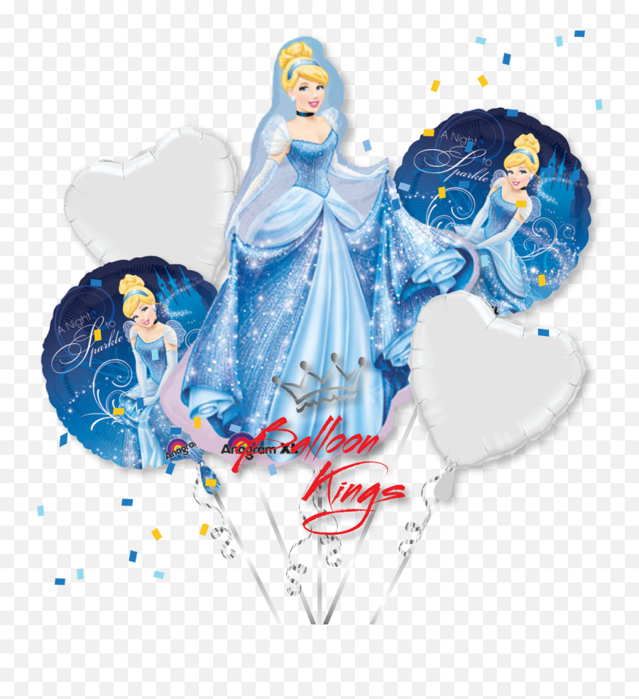 Cinderella Bouquet - Cinderella Balloons Png,Cinderella Png