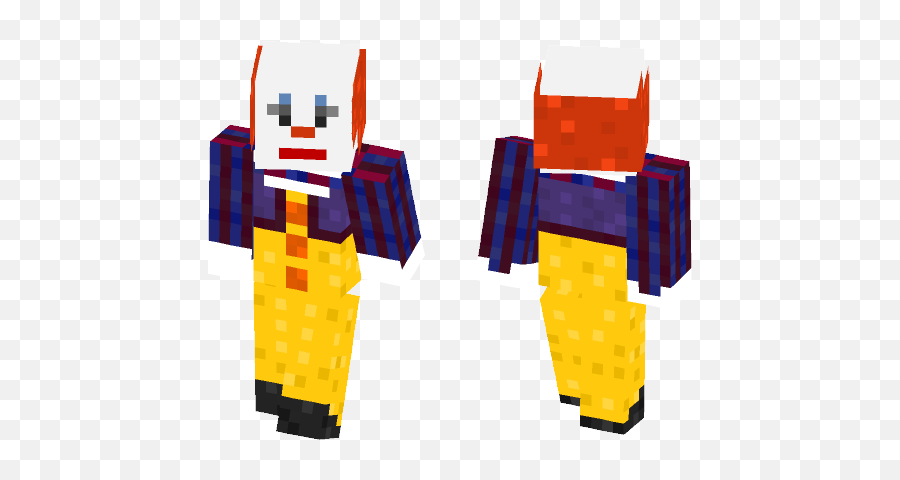 Download Pennywise The Dancing Clown Minecraft Skin For Free - Pennywise Clown Minecraft Skin Png,Pennywise Transparent