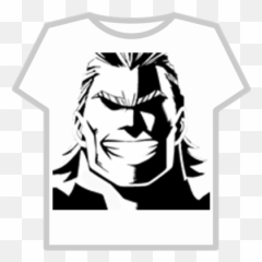 All Mights Face - Black Lives Matter T Shirt Roblox Png,All Might Face Png