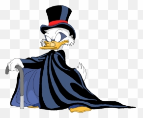 Download Hd The Masked Topper - Uncle Scrooge Ducktales Superhero Png,Scrooge Mcduck Png