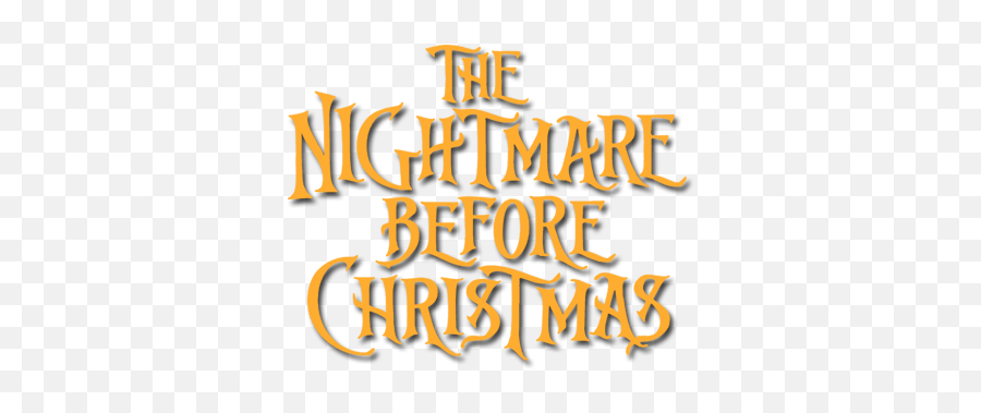 Nightmare Before Christmas Logo Png - Nightmare Before Christmas Movie Logo Png,Nightmare Png