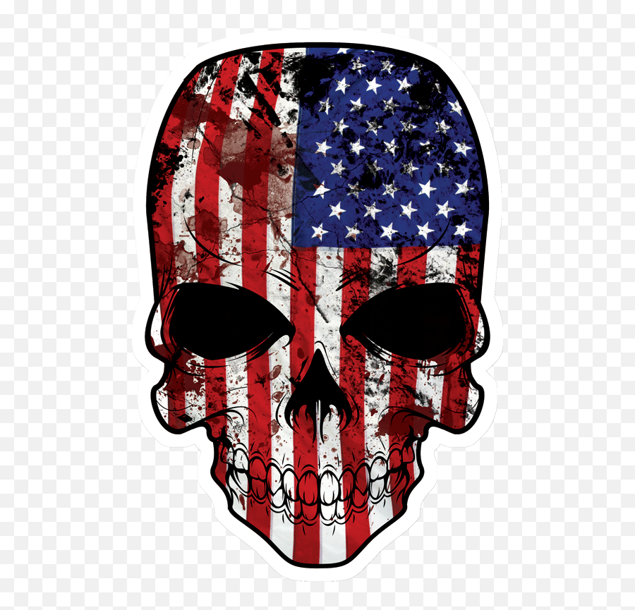 Free Png Usa Independence Day - Konfest Skull American Flag Png,American Flag Png Free