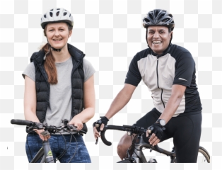 Download Bike Rider Png - Hybrid Bicycle