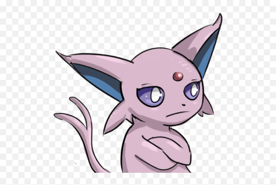 Espeon Unamused - Espeon Discord Emoji Png,Espeon Png - free ...