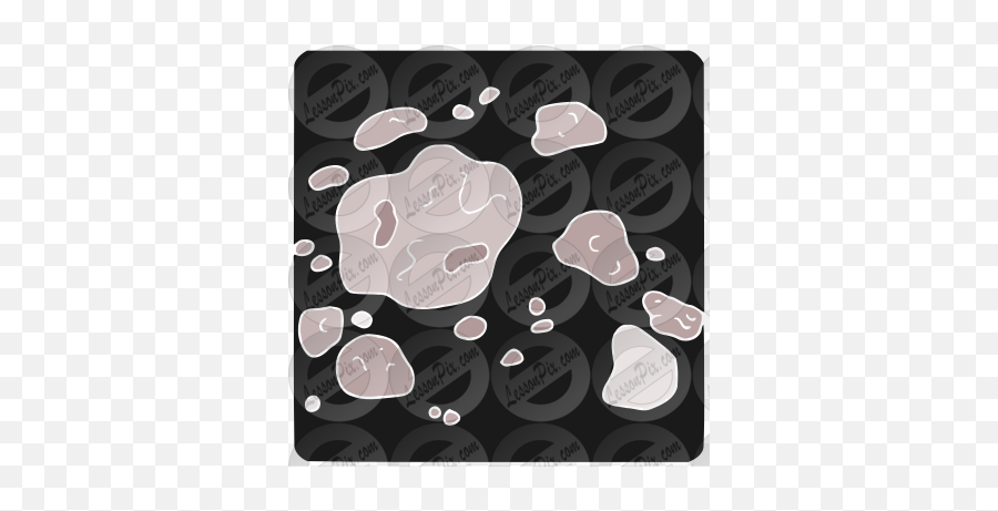 Asteroids Stencil For Classroom Therapy Use - Great Illustration Png,Asteroids Png