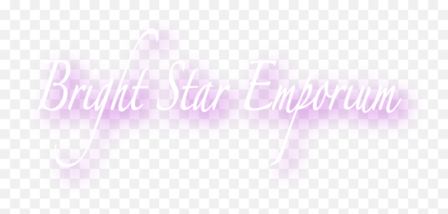 Bright Star Emporium - Calligraphy Png,Bright Star Png
