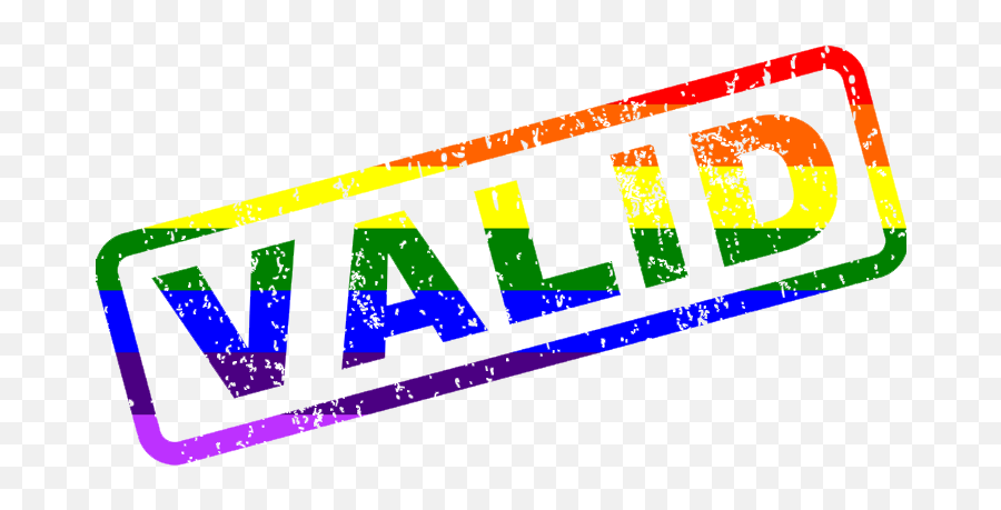 Hbomberguy - Valid Stamp Transparent Background Png,Lgbt Flag Png