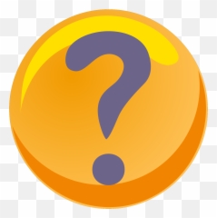 Question Mark Purple Yellow Svg Vector - Circle png