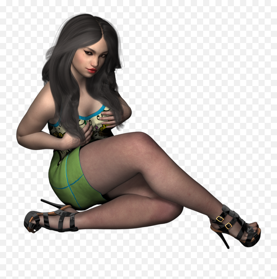Download Plus Size Sexy Girl Woman Pose Png Image - Plus Sexy Woman Sitting Png,Sexy Woman Png