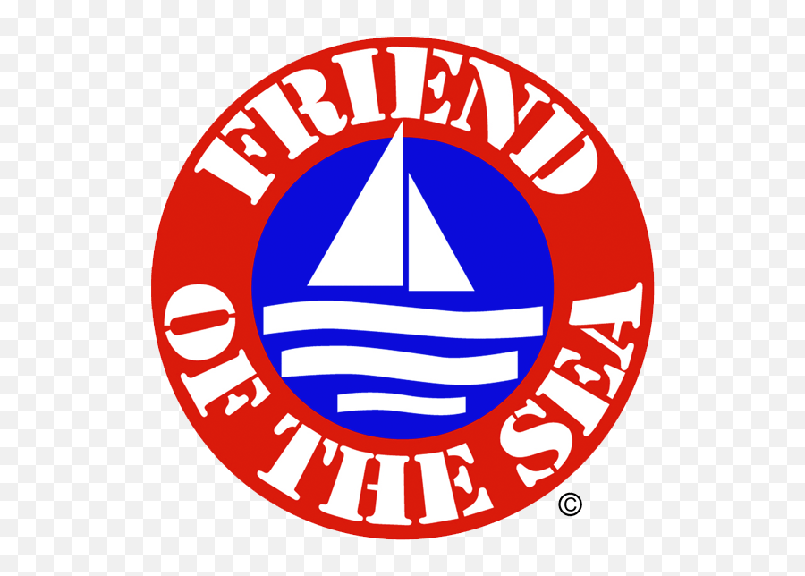 Friend Of The Sea Label Clipart - Label Friend Of The Sea Png,Barney And Friends Logo