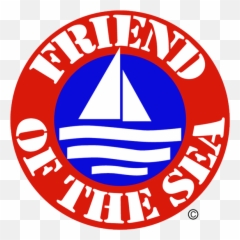 Friend Of The Sea Label Clipart - png