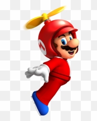 Propeller Mario - Super Mario Wiki The Mario Encyclopedia New Super Mario Bros Wii Mario Png,Propeller Hat Png