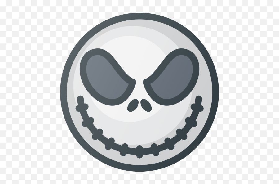 Jack Icon Of Colored Outline Style - Jack Skellington Icon Png,Jack Skellington Png