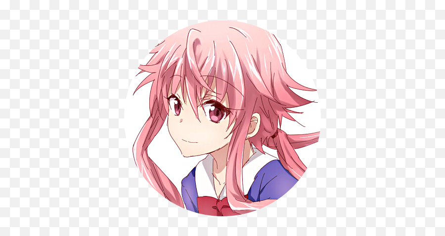 Icons De Yuno Gasai - Anime Characters Transparent Background Png,Yuno Gasai  Png - free transparent png images 
