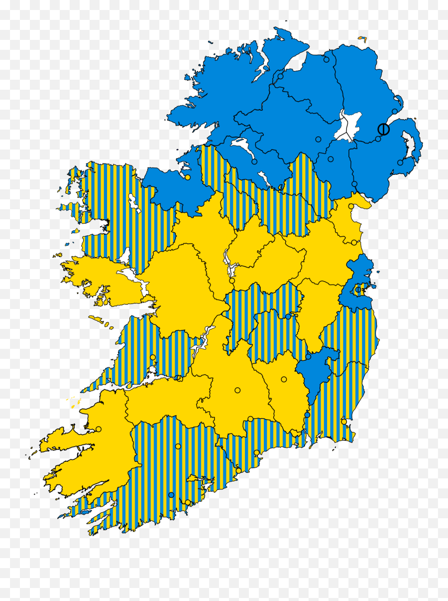 Fileunited Kingdom General Election 1865 In Irelandsvg - 5g Towers Map Ireland Png,Kingdom Png