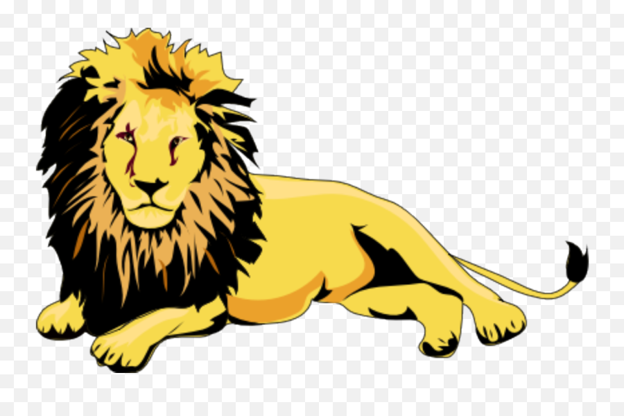 Lions Clipart Roaring Transparent Free For - Lion Clipart Png,Lion Roar Png