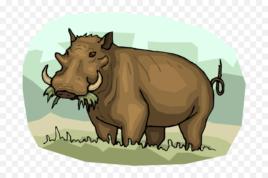 Common Warthog Clip Art - Warthog Clip Art Png,Warthog Png