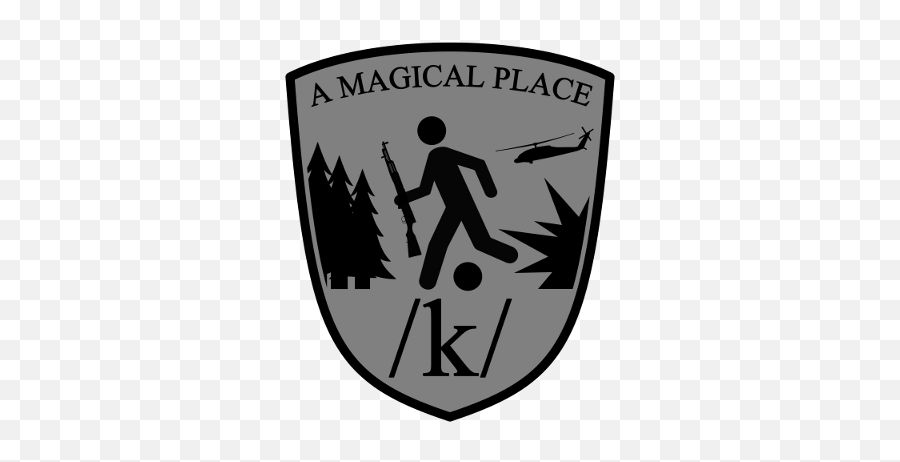 Kommando Radio - Ka Magical Place Patch Png,4chan Logo