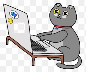 Cat Computer Gif - Typing Discover u0026 Share GIFs Gif png