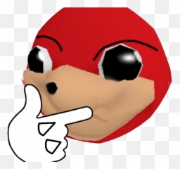 Download Hand Emoji Clipart Knuckles - Ugandan Face Png