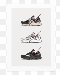 Triple Off - White Presto in 2020 Shoes wallpaper Sneaker Poster png