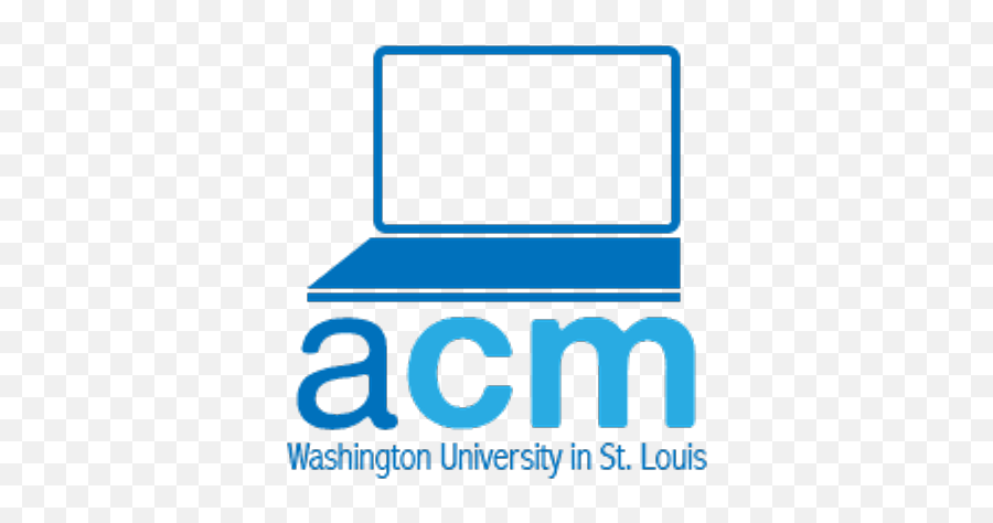 Washu Acm Washuacm Twitter - Horizontal Png,Washington University In St Louis Logo