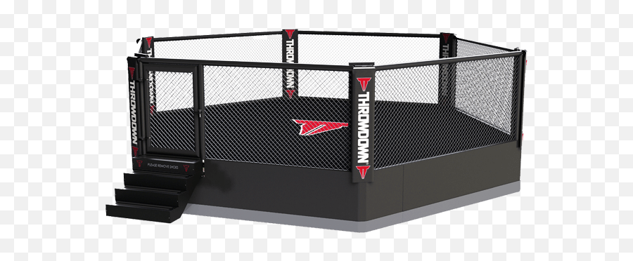 Professional Mma Cageufc Cageoctagon Cagehigh Quality - Throwdown Mma Octagon Png,Steel Cage Png