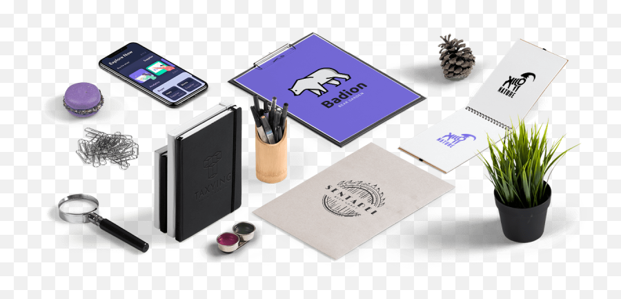 Online Logo Maker - Flowerpot Png,Discover Card Logo High Resolution