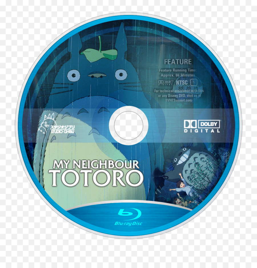Disc Backup My Neighbor Totoro - One Of The Greatest Dolby Digital Png,Totoro Transparent